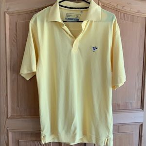 Cutter & Buck yellow shirt w/ Ocean Reef Club logo
